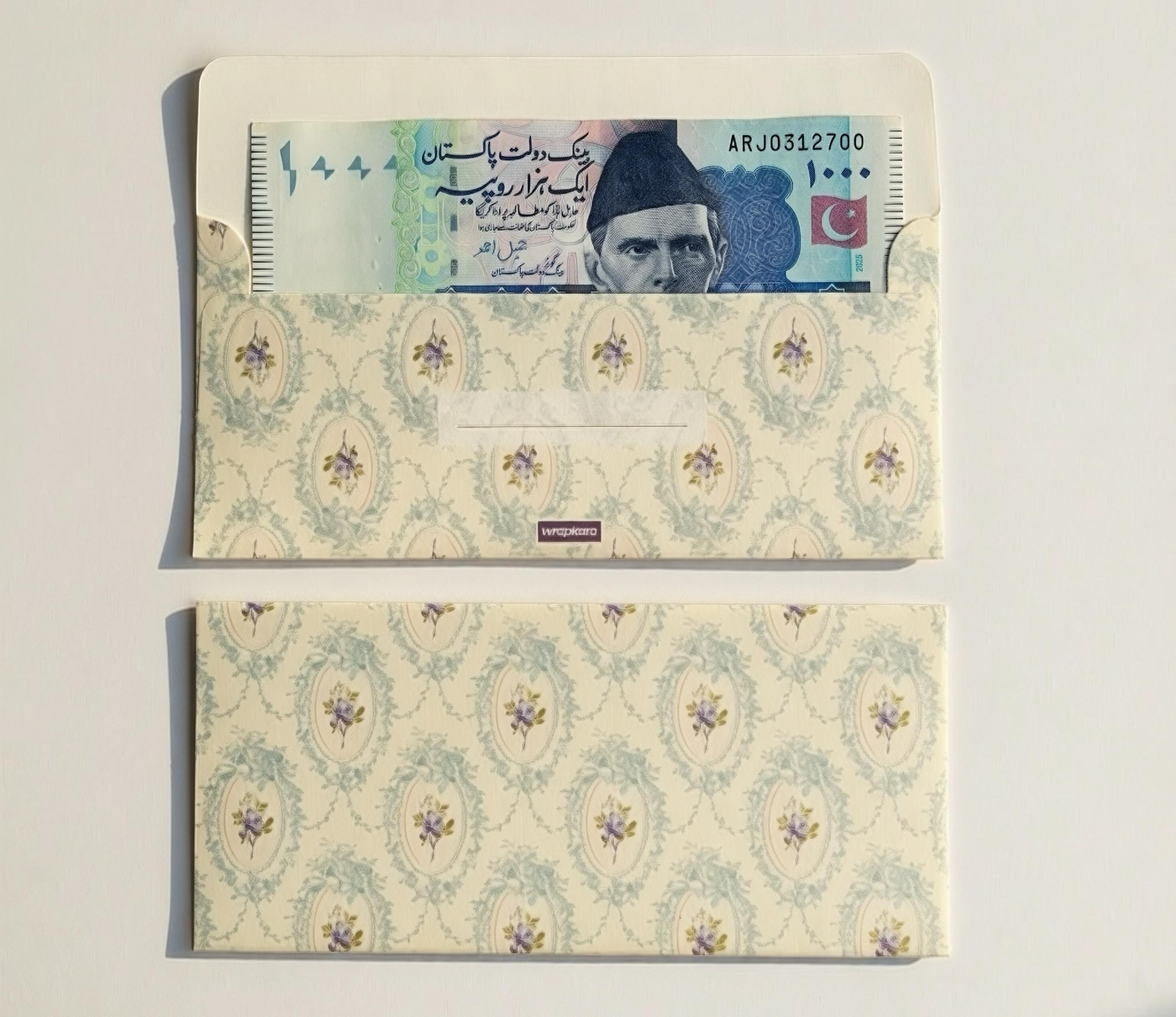 Porcelain Bloom Envelope