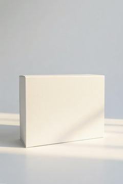 White Magnet Collapsible Box