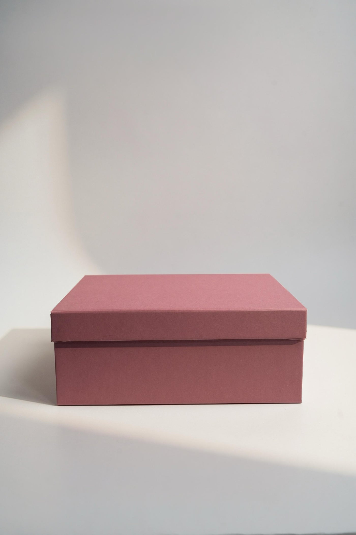 Dusty Rose Lid Collapsible Box