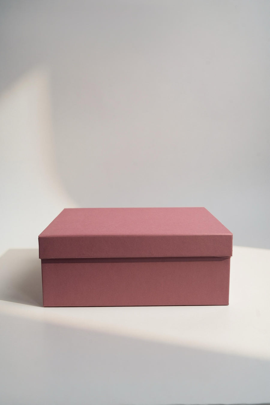 Dusty Rose Lid Collapsible Box