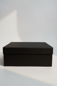 Black Lid Collapsible Box