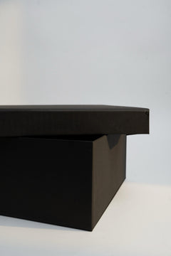 Black Lid Collapsible Box