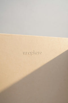 Off-White Lid Collapsible Box