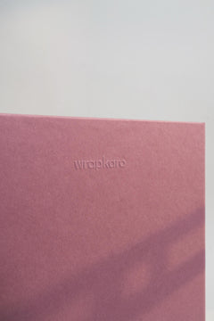 Dusty Rose Lid Collapsible Box