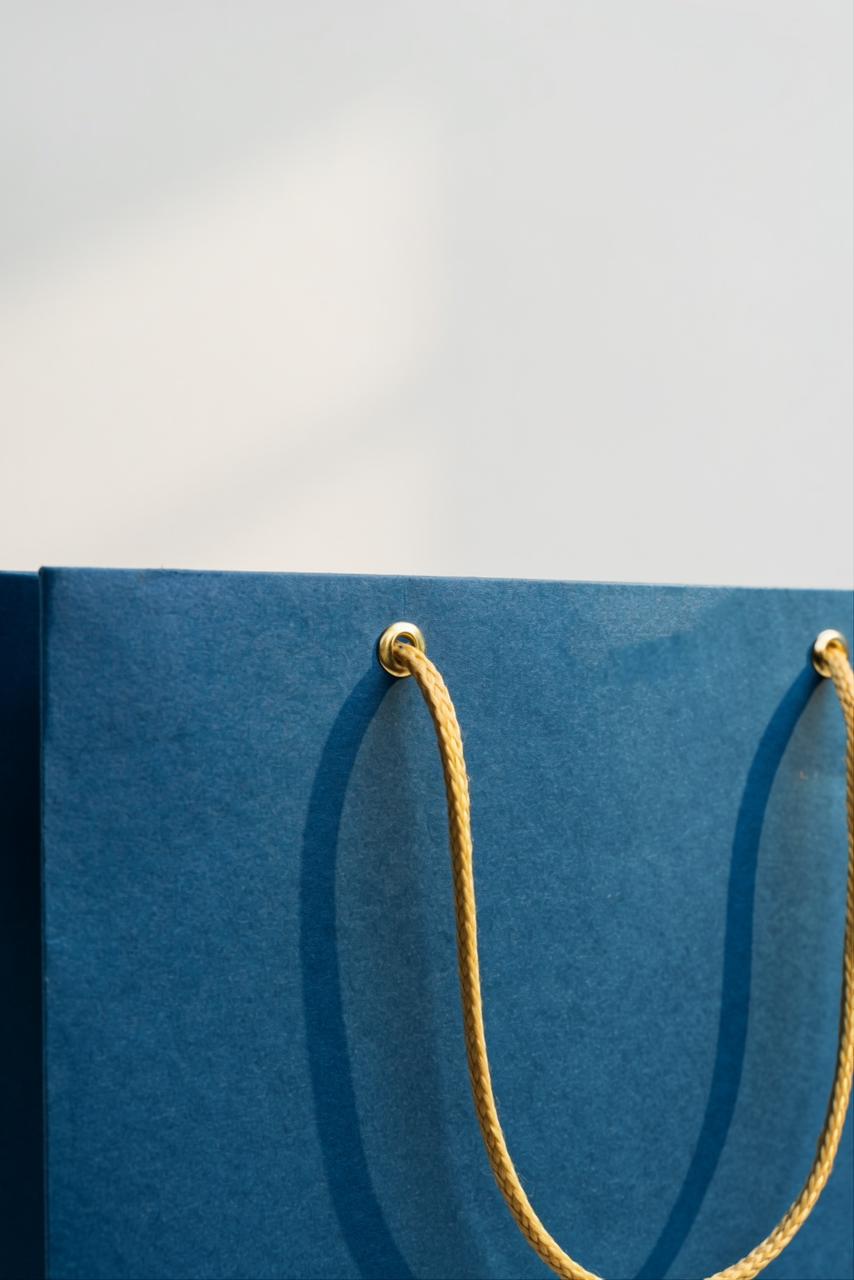 Blue Gift Bag